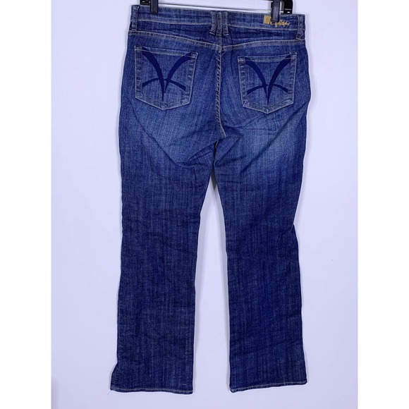 Kut From the Kloth Jeans Women's Size 8 KP011MB5 Jackie Boot Cut Medium Wash - Picture 2 of 5